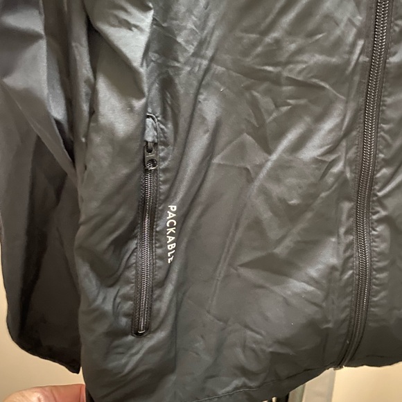 Nike Kids Black and White Raincoat - Picture 2 of 6